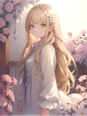 light blonde