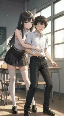 逃げようして捕まった生徒