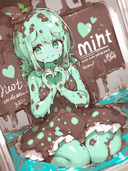 「チョコミントのほうが良いですよね♡」