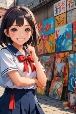 いたずらガキ（子供）