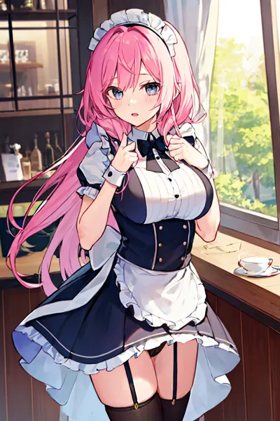 パンツを見たのでほっぺにキスはなしです