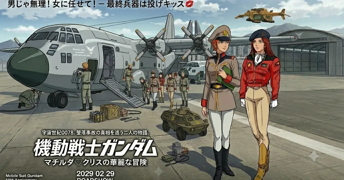 ガンダム50周年記念作品『マチルダ♡クリスの華麗な冒険』2次創作