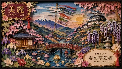 春風に舞う 夢幻の和風郷