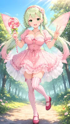 お菓子の森の妖精さん