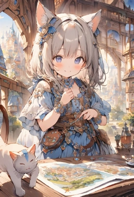 猫耳娘。