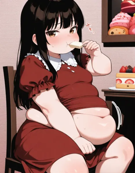 今日のAIぽっちゃり絵6