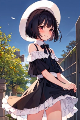黒髪ボブちゃん