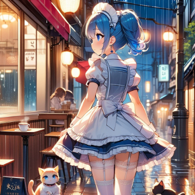 夜の雨