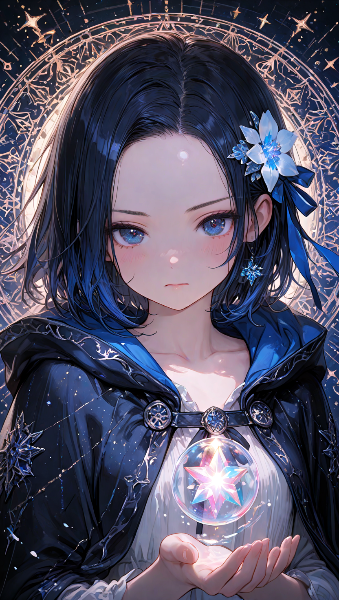 星のささやきを宿す少女