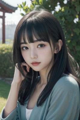 肖像画　女の子５