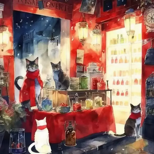 ねこのポーション屋さん