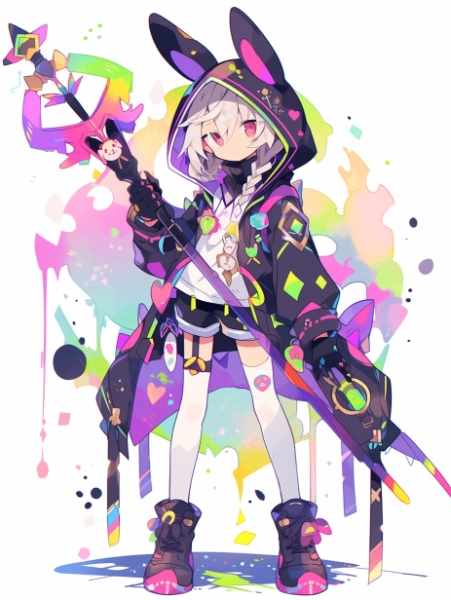 No.1091 ポップハンター✕世界樹の女神様2