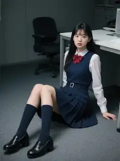 早朝の始業前のオフィス (Seedream 3.0)