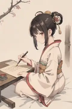 文をしたためる