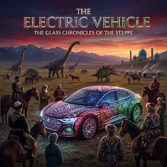 ステップに輝く電動幻影車