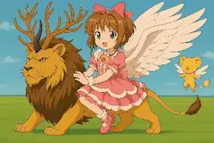 伝説の珍獣　つのライオン