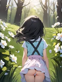 女の子のお尻