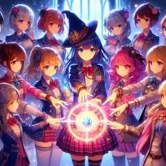 大人数で魔法発動…！！(3枚)