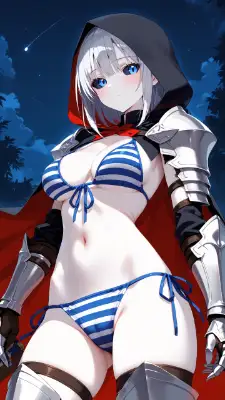 銀髪ちゃん