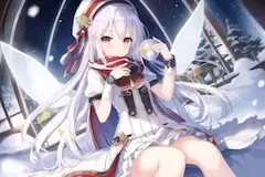 雪の妖精さん