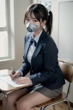 学力向上マスク