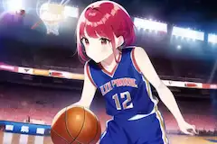 シュートイメージの一瞬