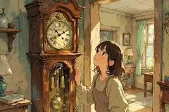 古時計に秘められた時の記憶