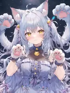 肉球ツインテ少女