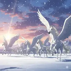ペガサスの雪原
