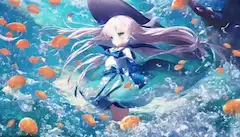 彼女は海、