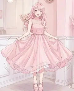 ガーリーピンクちゃん