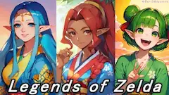トライフォースの女神（👘謹賀新年 2025🎍）