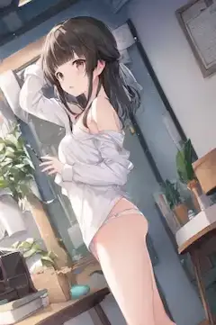 着替え中の女子校生