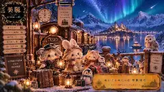 星空を旅するぬいぐるみたちの鉄道