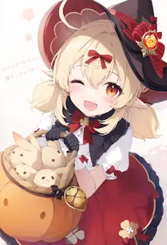 【原神】クレー ハロウィン