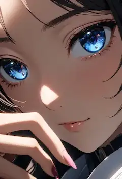 吸い込まれるような目