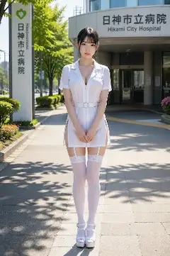 健康診断勧奨ポスターのモデルを務める香さま
