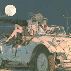 キレイな月…