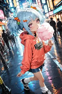 サイバーパンク夜市②