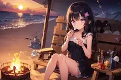 beach marshmallow