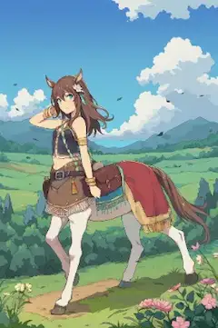 草原の風に導かれて ケンタウロスの旅路