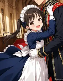 王の父とメイドの娘