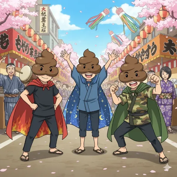 ブリブリ戦隊ウンティーレンジャー!