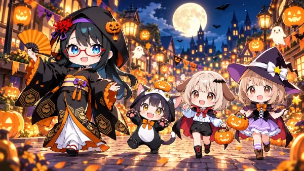 ハロウィンのパレードです～♪