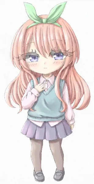 ちびキャラ・看板娘ディシエルちゃん
