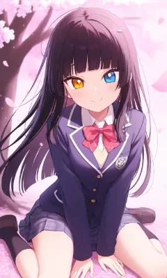 桜舞う樹の下で、待ち合わせしてるあの子