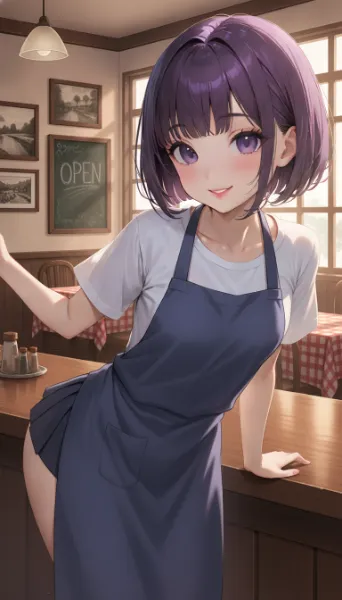 客脚遠のいた洋食屋さん。