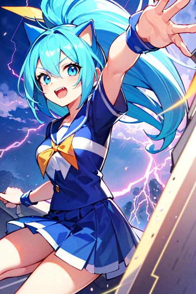 私がライトニングカウンターよ