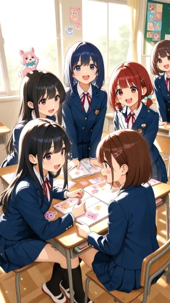 ステッカー交換会