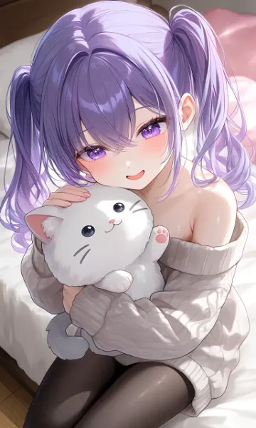 ぬいぐるみと少女